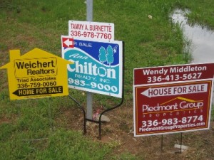 for sale signs